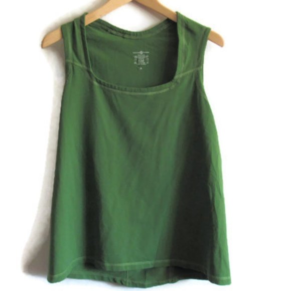 Lululemon Green Tank Top Rare Made in Canada